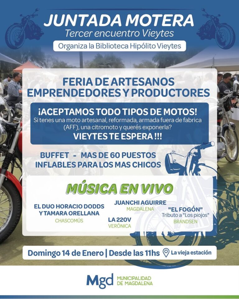 JUNTADA DE MOTOS. TERCER ENCUENTRO EN VIEYTES, VENI…