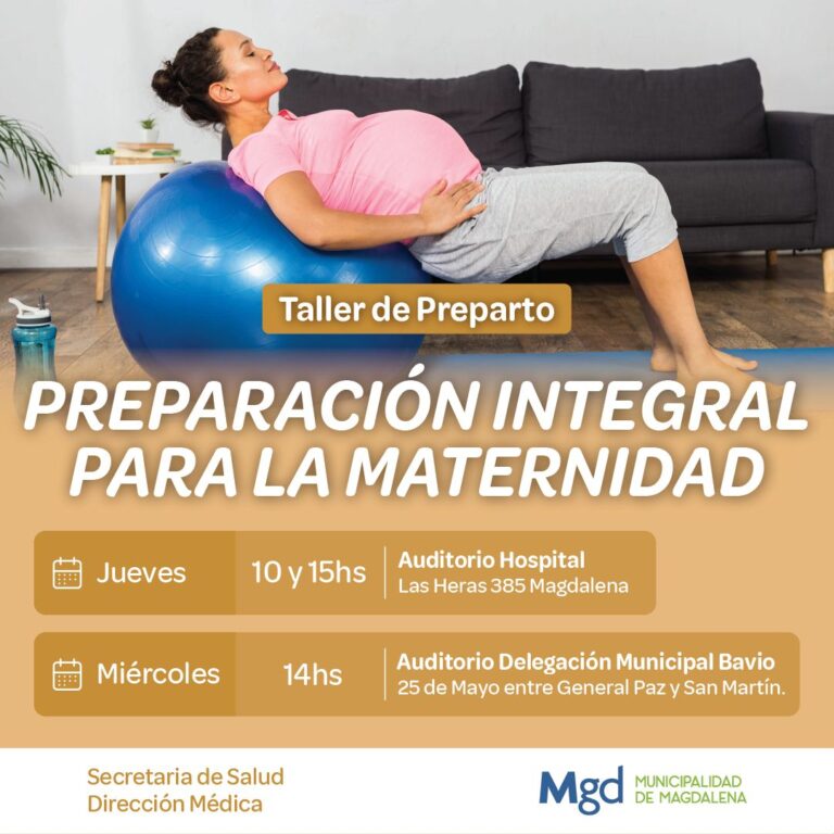 SUMATE AL CURSO DE PREPARACIÓN PARA EL PREPARTO