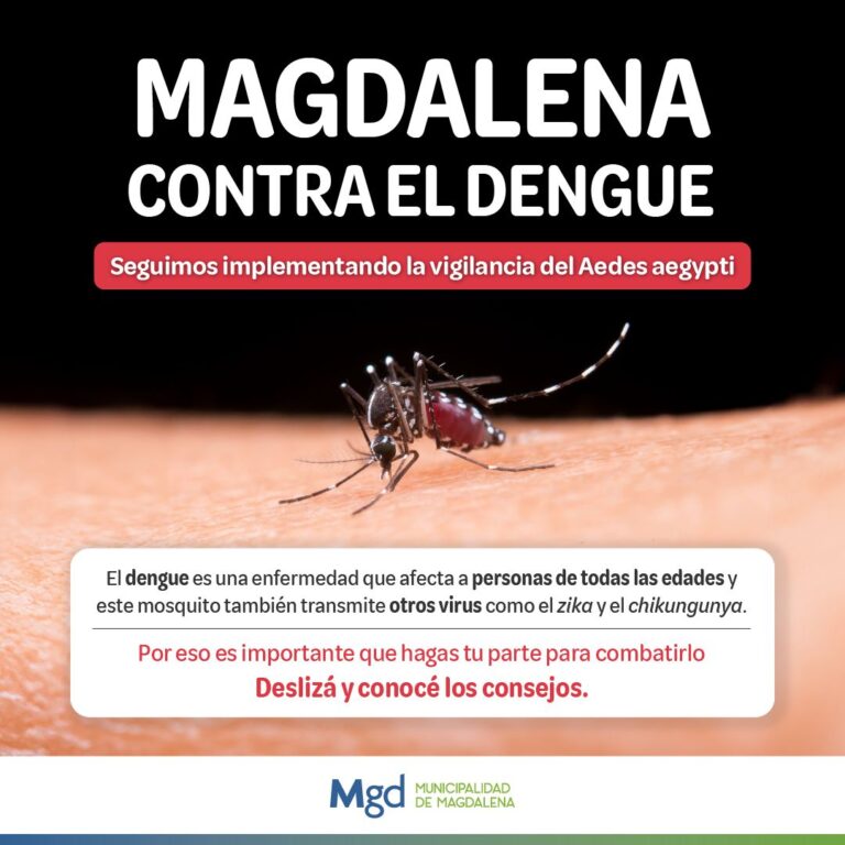 SUMATE A LA CAMPAÑA DE LUCHA CONTRA EL DENGUE