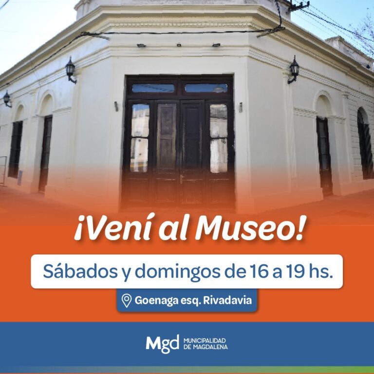 TODOS LOS FINES DE SEMANA, TENDREMOS MUSEO ABIERTO…