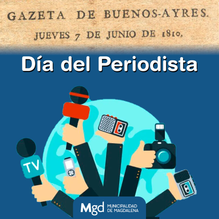 HOY 7 DE JUNIO DE 2024 – FESTEJAMOS EL DÍA DEL PERIODISTA