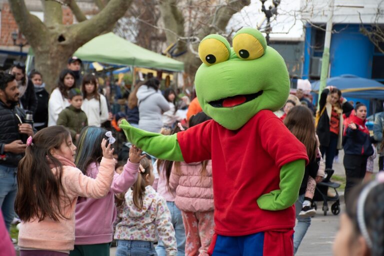 El último domingo celebramos del Día de la Niñez en la plaza San Martín