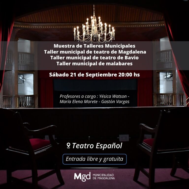 MUESTRA DE TALLERES MUNICIPALES EN EL TEATRO ESPAÑO