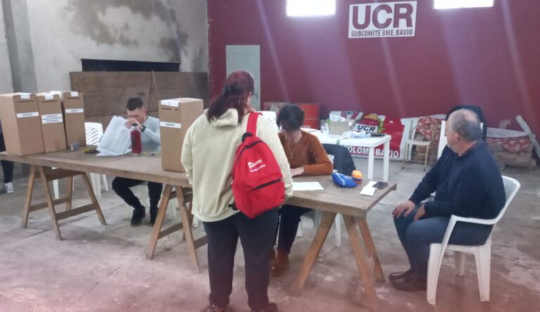 Elecciones internas de la UCR: los boina blanca de Magdalena ya vota